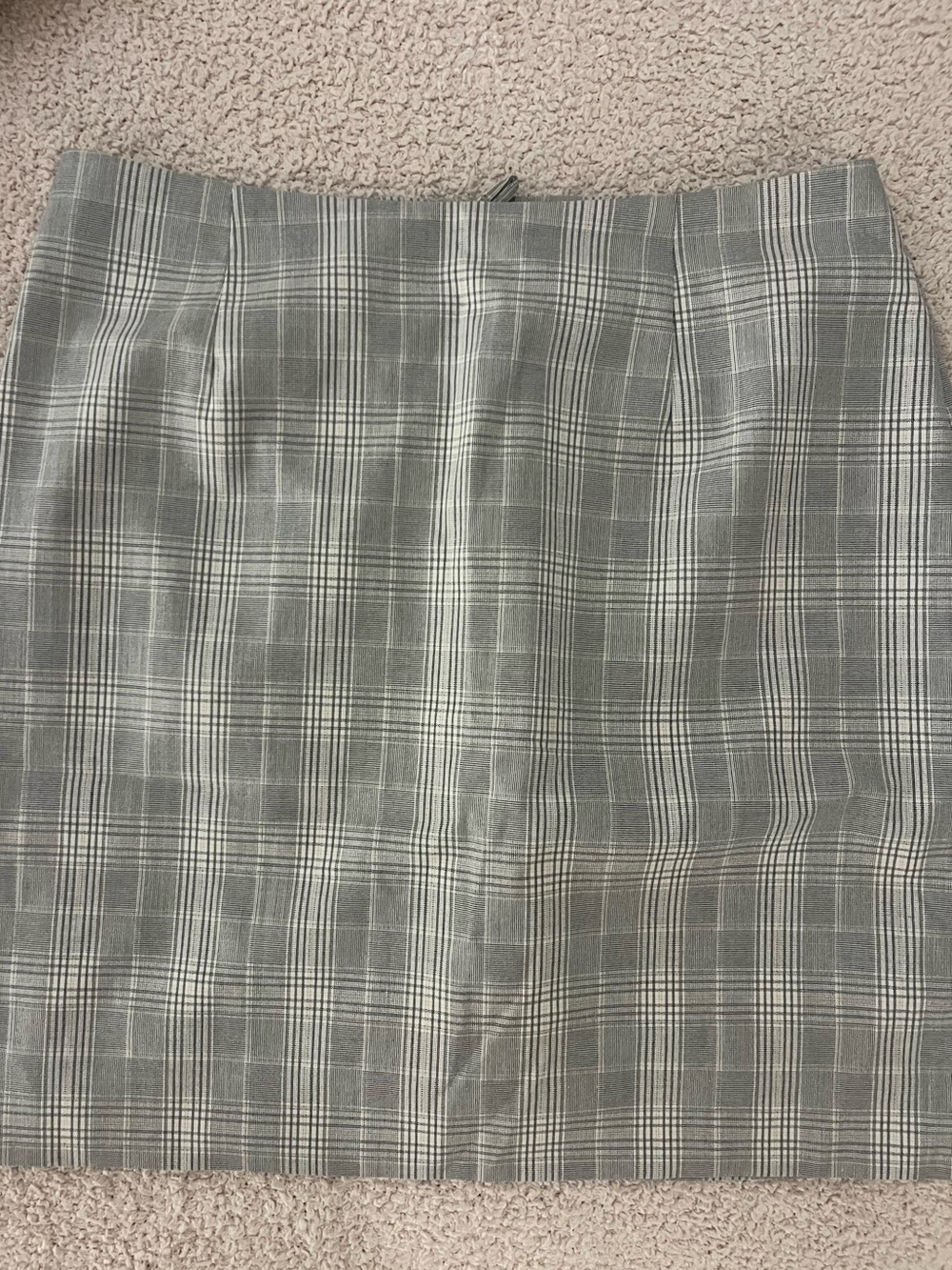 H&M Classic Gray Plaid Women's Skirt